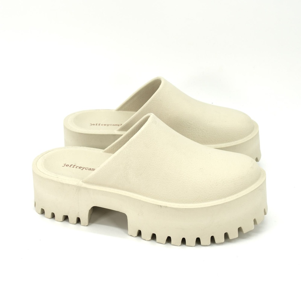 Jeffrey Campbell Lugged Platform Clog 40 / 9 - image 2